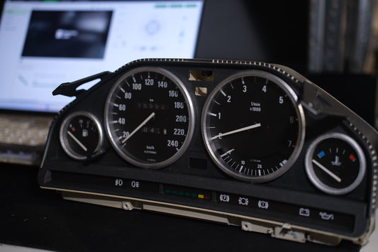 E30 individual gauge cluster