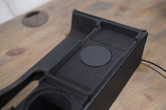 E36 centre console wireless charger  reverse layout