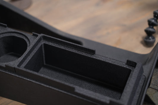 E36 centre console cupholders and tray reverse layout