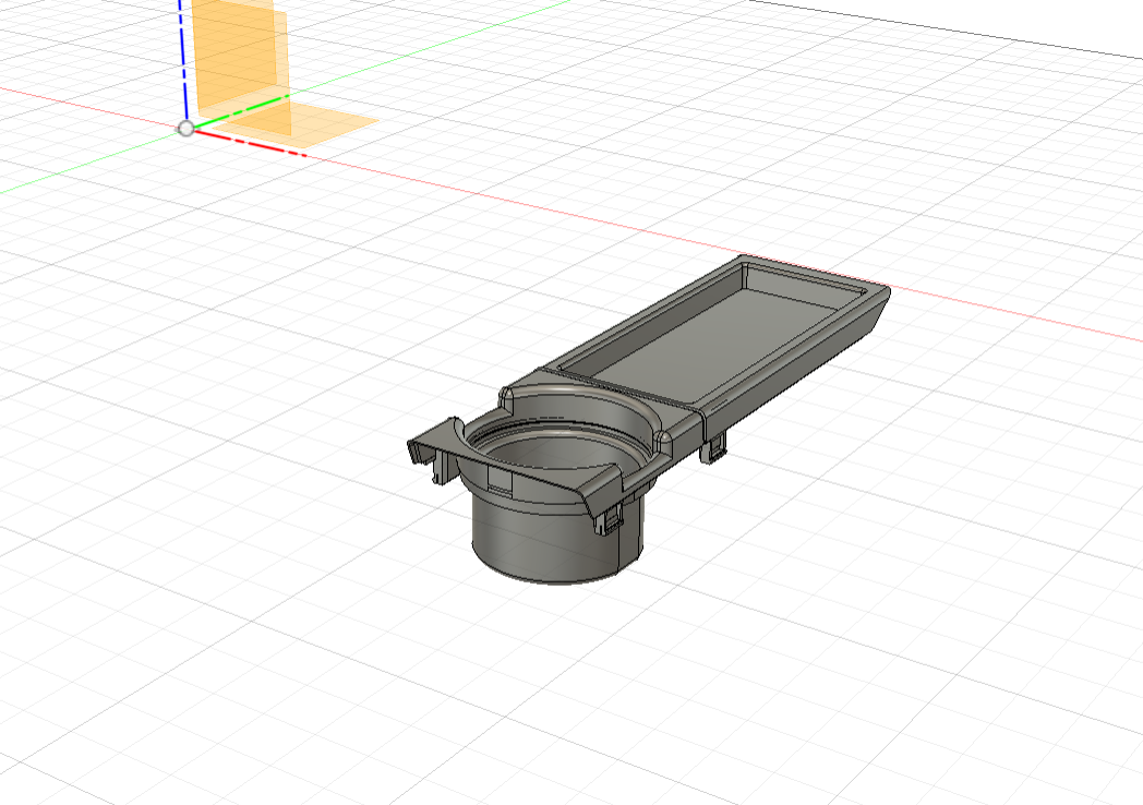 E46 centre console single cupholder and storage tray