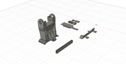 E30 x E46 armrest centre console KIT