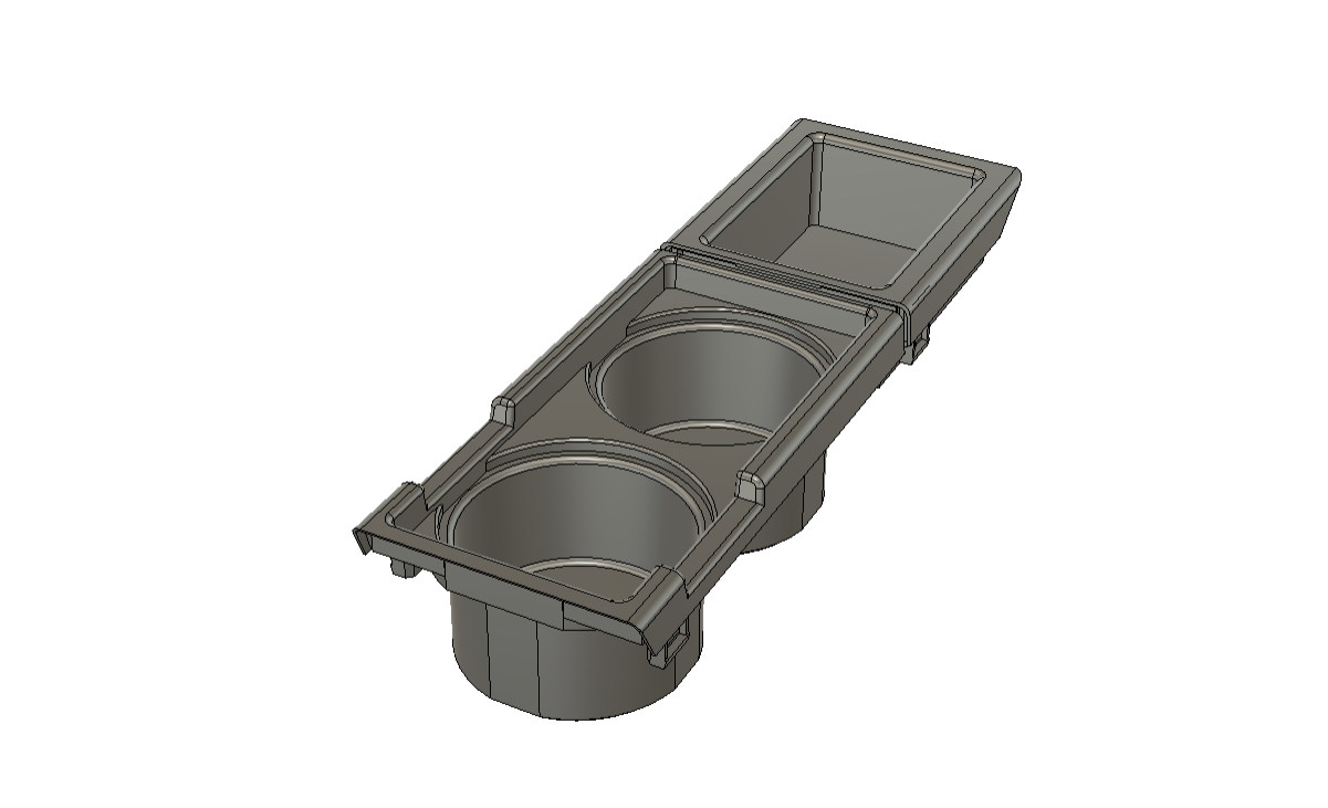 E46 cupholders + phone tray